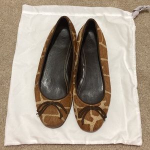 Lauren pony hair flats sz 7B